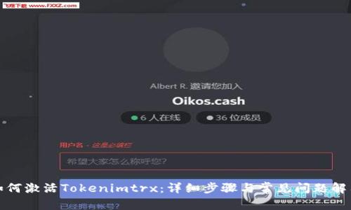 如何激活Tokenimtrx:详细步骤与常见问题解答